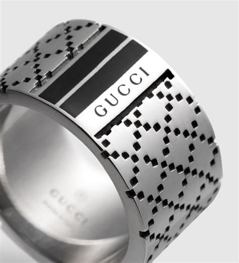 gucci rinf|designer gucci silver rings.